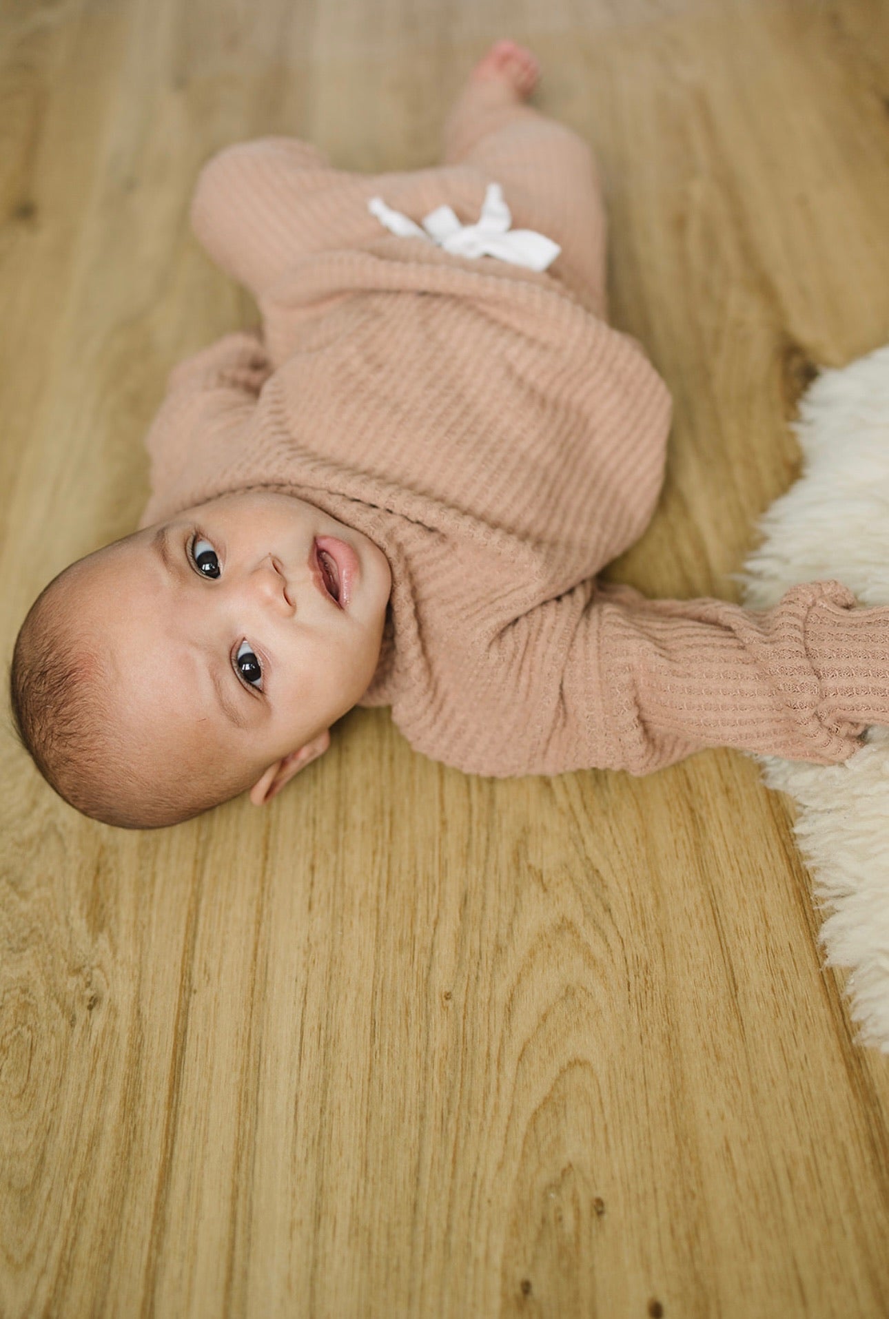 Oversized Waffle Lounge Set | Mocha