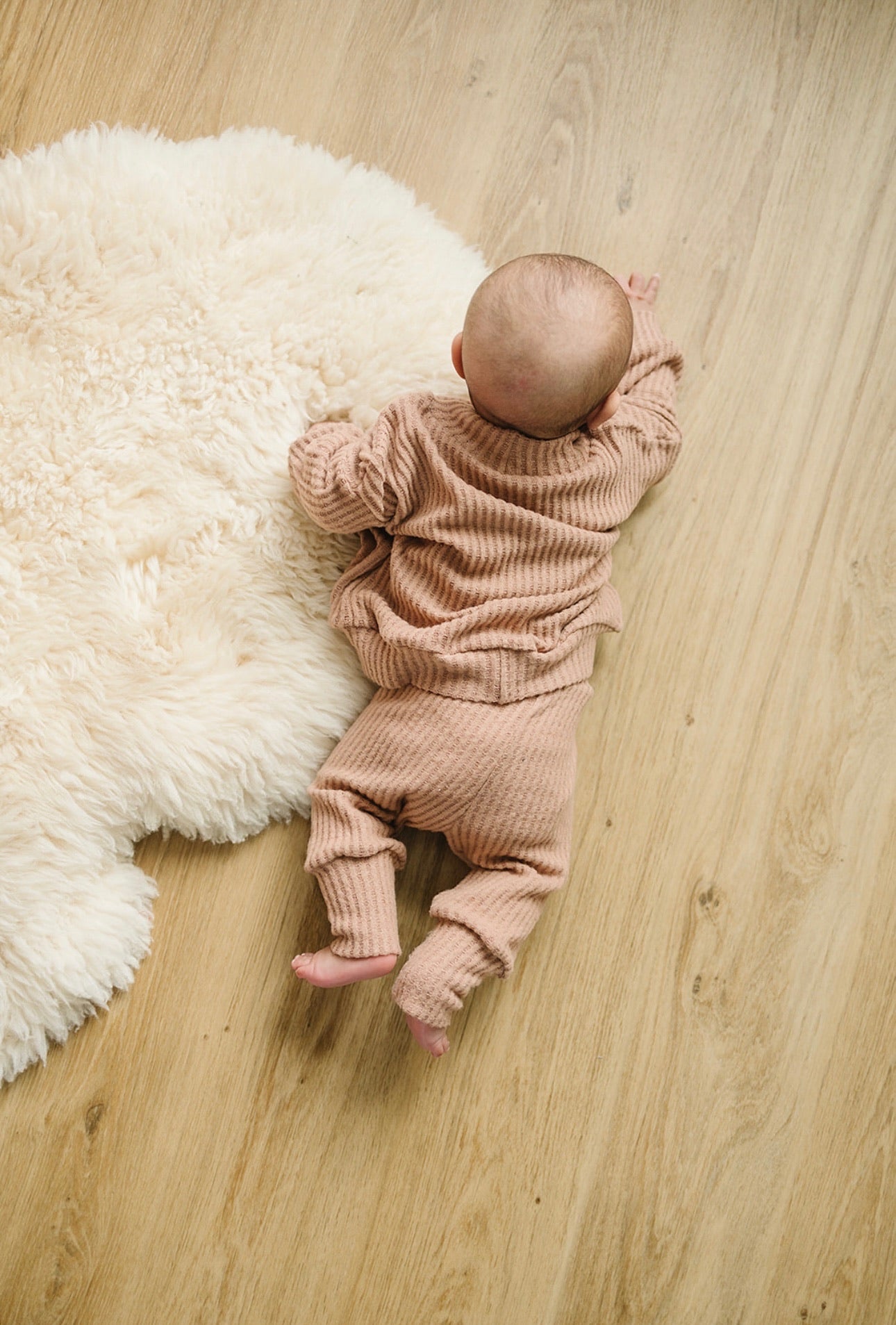 Oversized Waffle Lounge Set | Mocha