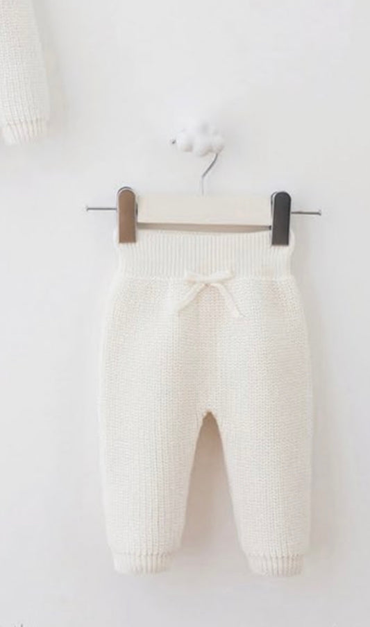 Wrap Knit Set | Cream