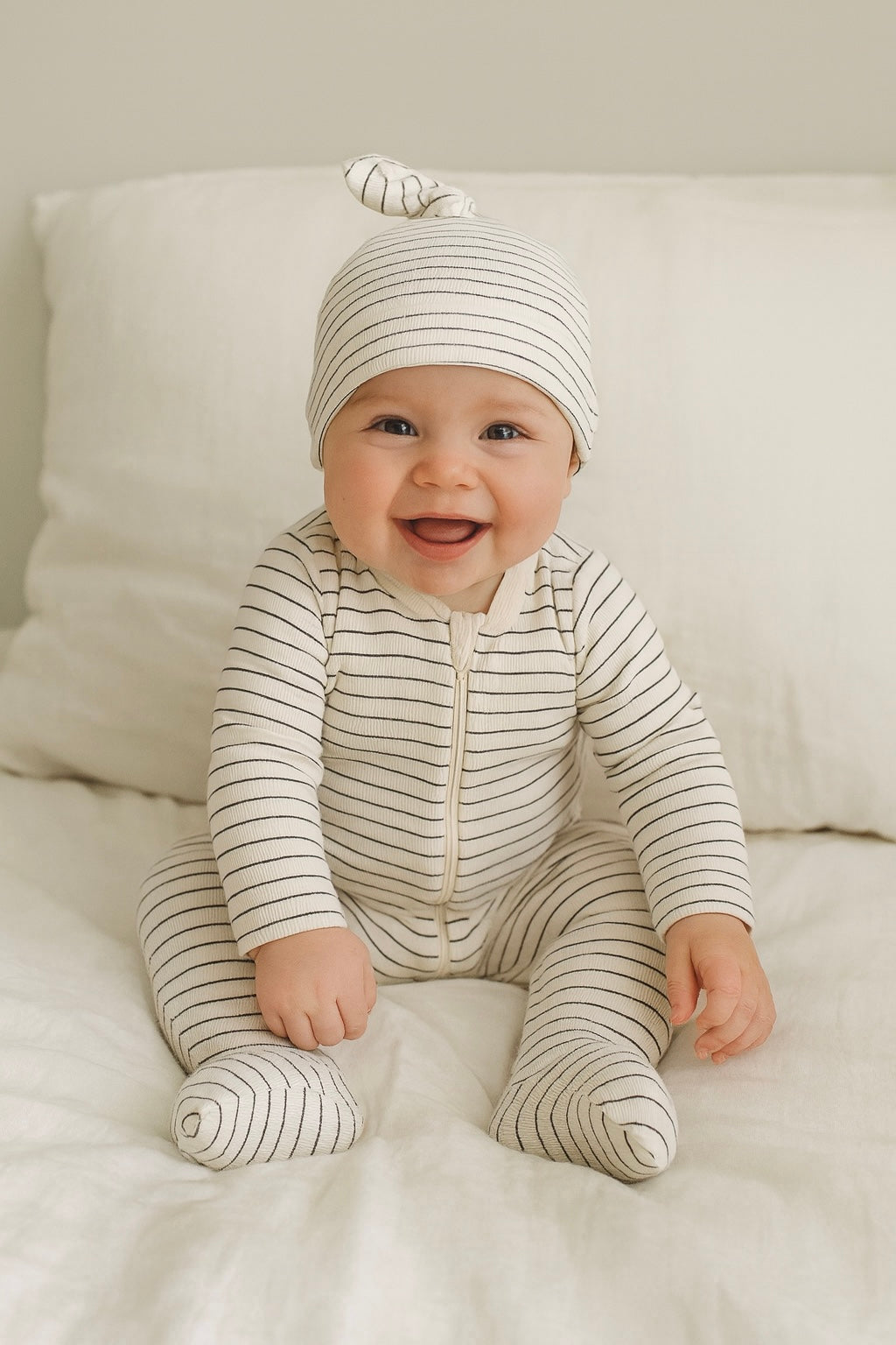 Cotton Footie Set – 2 Piece Baby Loungewear